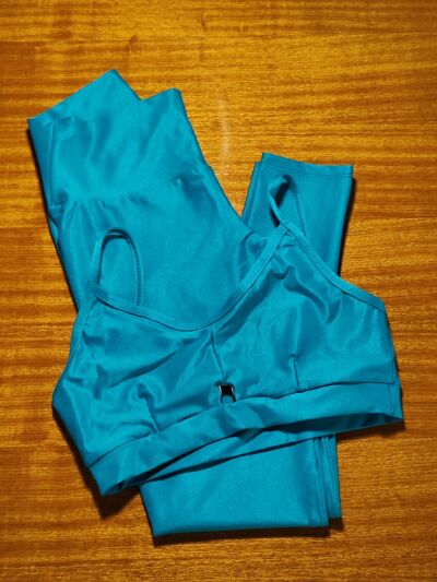 Imagem de Conjunto Leg e Top de Cor Verde Água BJVAG 1- Tamanho Único 38 ao 42
